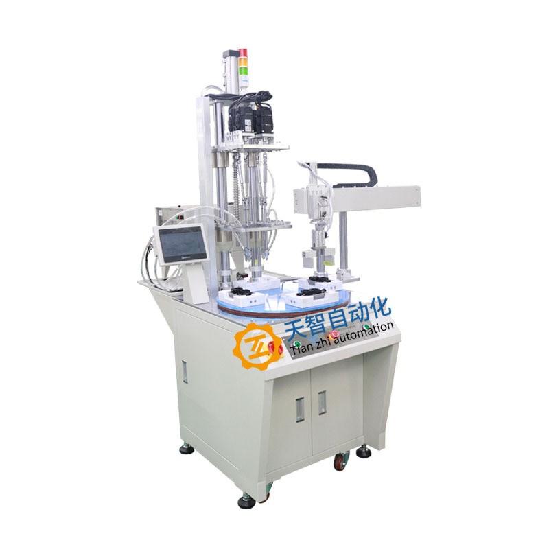 轉(zhuǎn)盤機(jī)械手自動(dòng)下料鎖螺絲機(jī)